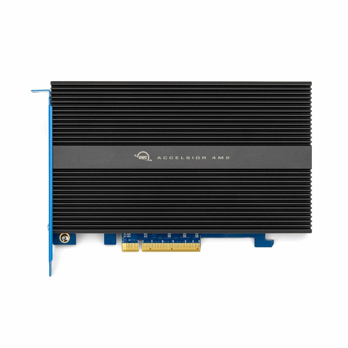 OWC Accelsior 4M2 PCIe M.2 NVMe SSD Adapter Card OWC Accelsior 4M2 PCIe M.2 NVMe SSD Adapter Card